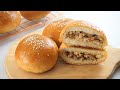 Fluffy Chicken Buns and Milk Bread Recipe