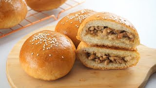 Fluffy Chicken Buns and Milk Bread Recipe screenshot 4