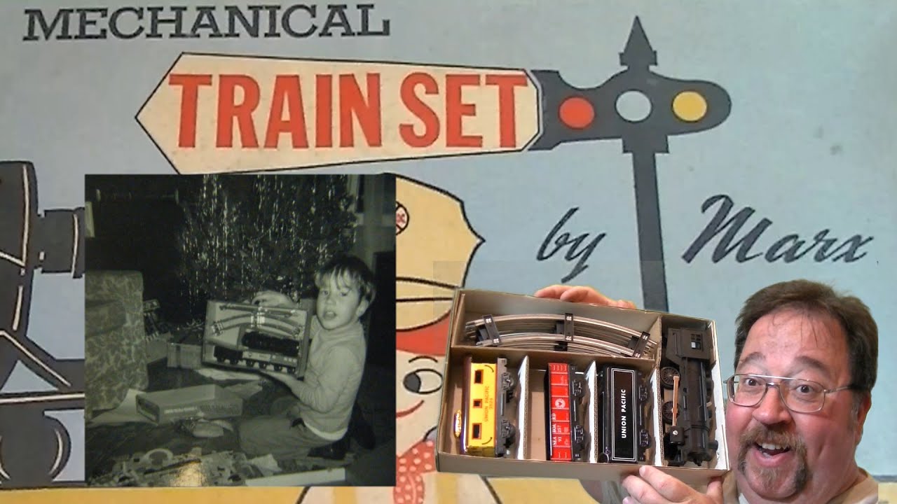 mechanical train set