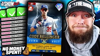 I Unlocked NEW Lightning Cody Bellinger! No Money Spent #18 MLB The Show 24