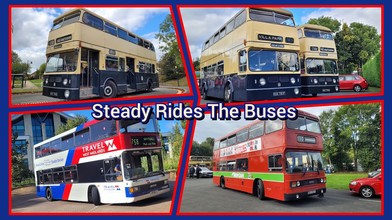 (SRE43) Steady Rides The Buses At Wythall Transport Museum