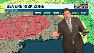 STORMtracker Alert Day with severe weather risk to area