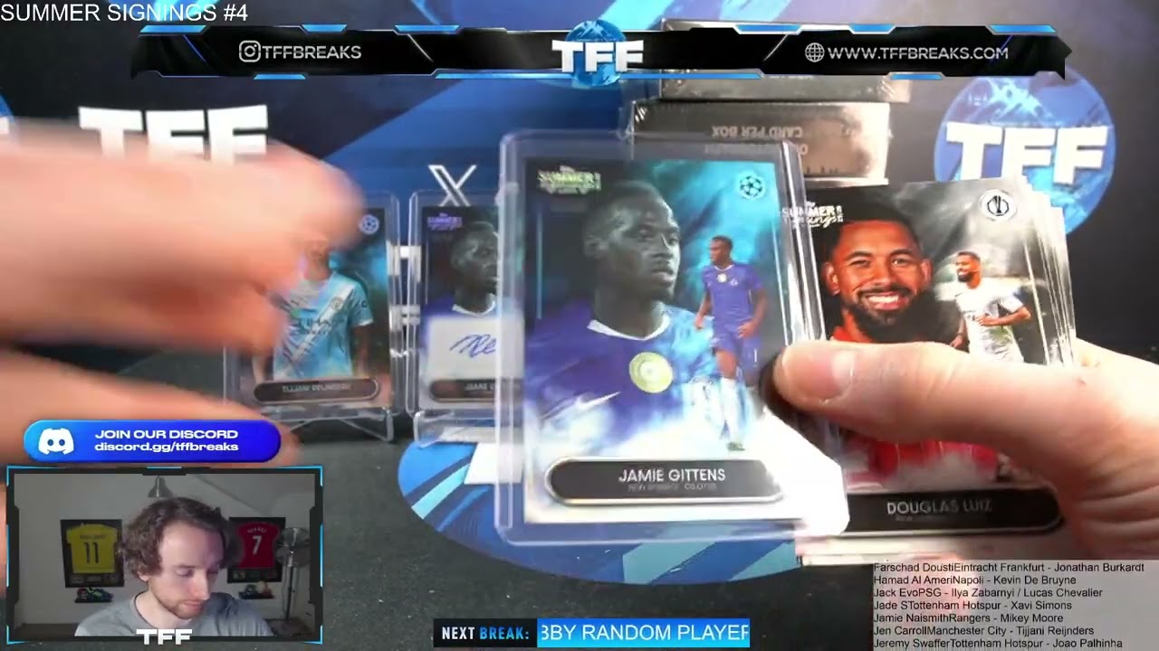 Летние автограф-сессии Topps® UCC 2025, 10 боксов, PYP #4