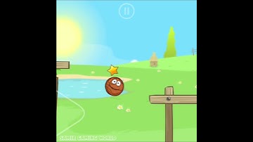 Red Ball 4 Helmet Square push Basketball in Valley