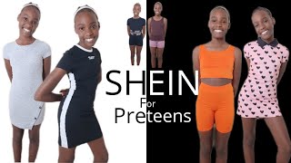 SHEIN Summer Try-On Haul for Preteens 2022