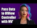 How to Pass Data to UIViewController Using MVVM Pattern in Swift
