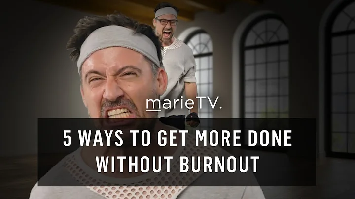 5 Ways To Beat Burnout and Increase Productivity