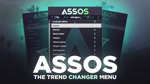 ASSOS MOD MENU SHOWCASE *Latest* | GTA ONLINE