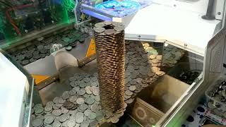 Single Sky Tower coin pusher at arcade