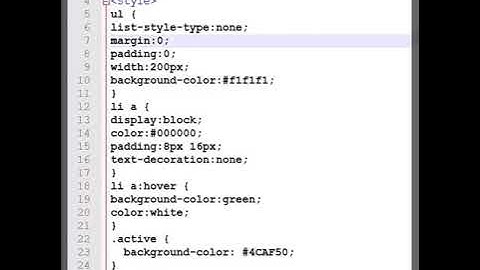 Navigation bar using html and css in Tamil..Part - 2