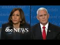Harris and Pence address US economy, jobs l Vice Presidential Debate 2020