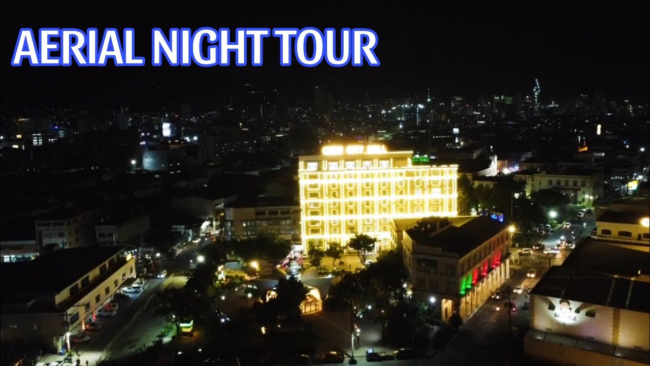 AERIAL NIGHT TOUR CEBU CITY / SRP BAYWALK