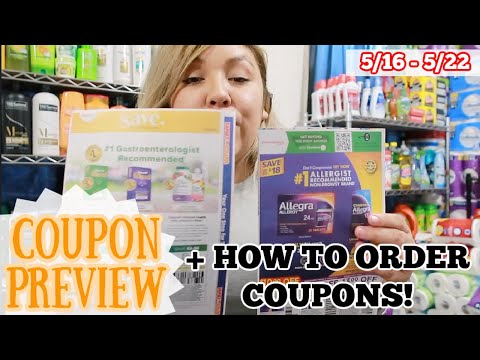 HOW TO Order Coupons Online! EASY WAY TO GET COUPONS ✂️ | INSERTS PREVIEW FOR THIS SUNDAY 5/9