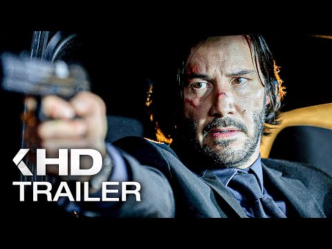 All JOHN WICK Movies Trailers (2014 