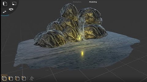 How To Make Water Fall 3D Modal In PRISMA3D //PRISMA3D TUTORIAL#prisma3dtutorial #prisma_3d #cgi