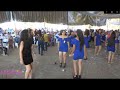 CUANTAS CHICAS DE COLOR AZUL BAILANDO ZAPATEADO !!--Que chulada mero pues !!