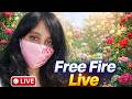 FREE FIRE LIVE - BR RANK PUSH | Anshika Gaming #freefire #verticallive | PART-5