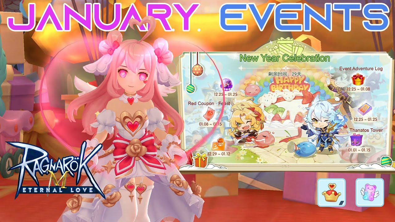 Ragnarok M Eternal Love - Upcoming January 2026 Event, New Year Celebration