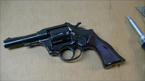 High Standard R-101 "Sentinel" Revolver Disassembly