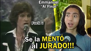 Video thumbnail of "Analizando a EMMANUEL - AL FINAL (en vivo OTI 1979) | *Porcayo*"