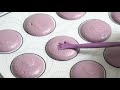 포도 요거트 마카롱 만들기 Grape Yogurt Macarons Recipe | 한세 HANSE