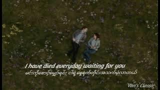 A thousand years - Christina Perri (Myanmar sub) Lyrics #myanmar