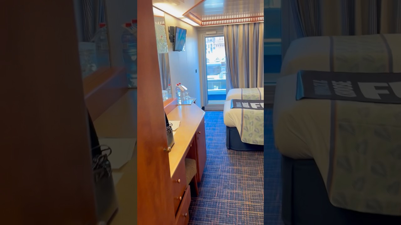 Cruise Adventure | Part Part 3 this is my Cabin #travel #cruise #fun #sea #desi