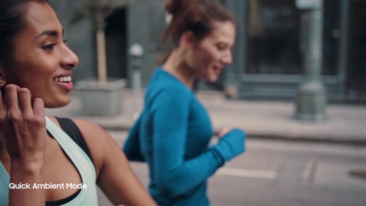 running with samsung galaxy buds