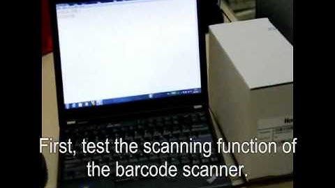 Honeywell Barcode Scanner Test: Drop from high place