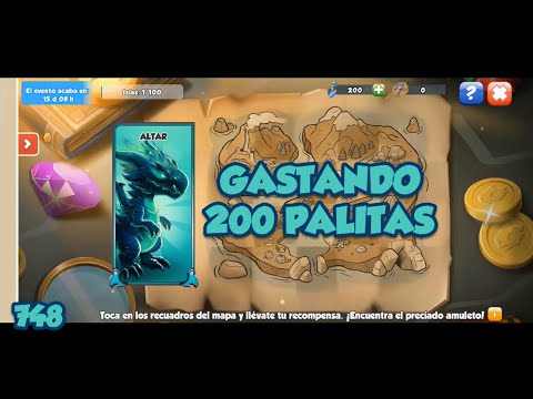 Gastando 200 Palitas ¿Cuántos talismanes podré conseguir? ⭐Dragon Mania Legends 748