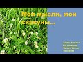 Стихи о жизни. Мои мысли, мои скакуны...Татьяна Логиновская.