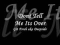 Deepside - Don't Tell Me It's Over (with lyrics)