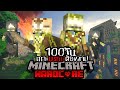   100  hardcore minecraft  