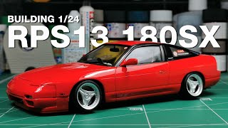 Build 1/24 Fujimi Nissan 180sx 90's Jdm