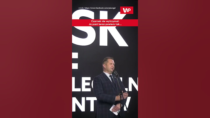 Czarnek vs. TVN: Gdybym ja zaczął na panią pluć... #shorts
