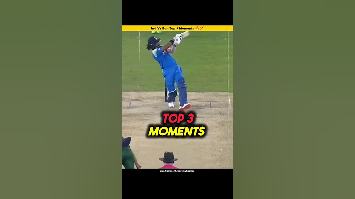 India vs Bangladesh match top 3 moments 🔥🏏 #cricket #championstrophy2025