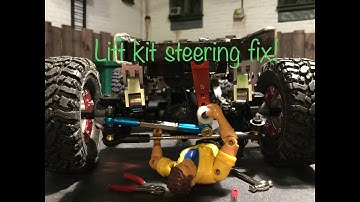 WPL lifted leaf steering fix