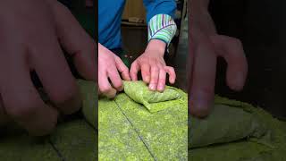 Pembe Renkli Dev Çikolatalı Muska Katmer