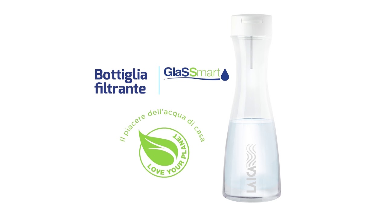 Bottiglia filtrante in vetro GlaSSmart™ - LAICA 