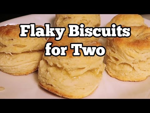 Flaky Biscuits for Two using Whole Milk