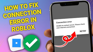 How To Fix Connection Error On Roblox - Step By Step 