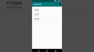 [MobileDev-CNTN17] Deadline03 - Demo Database & Web API