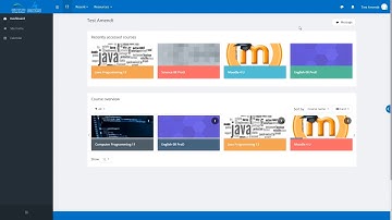 Dashboard/Moodle Introduction