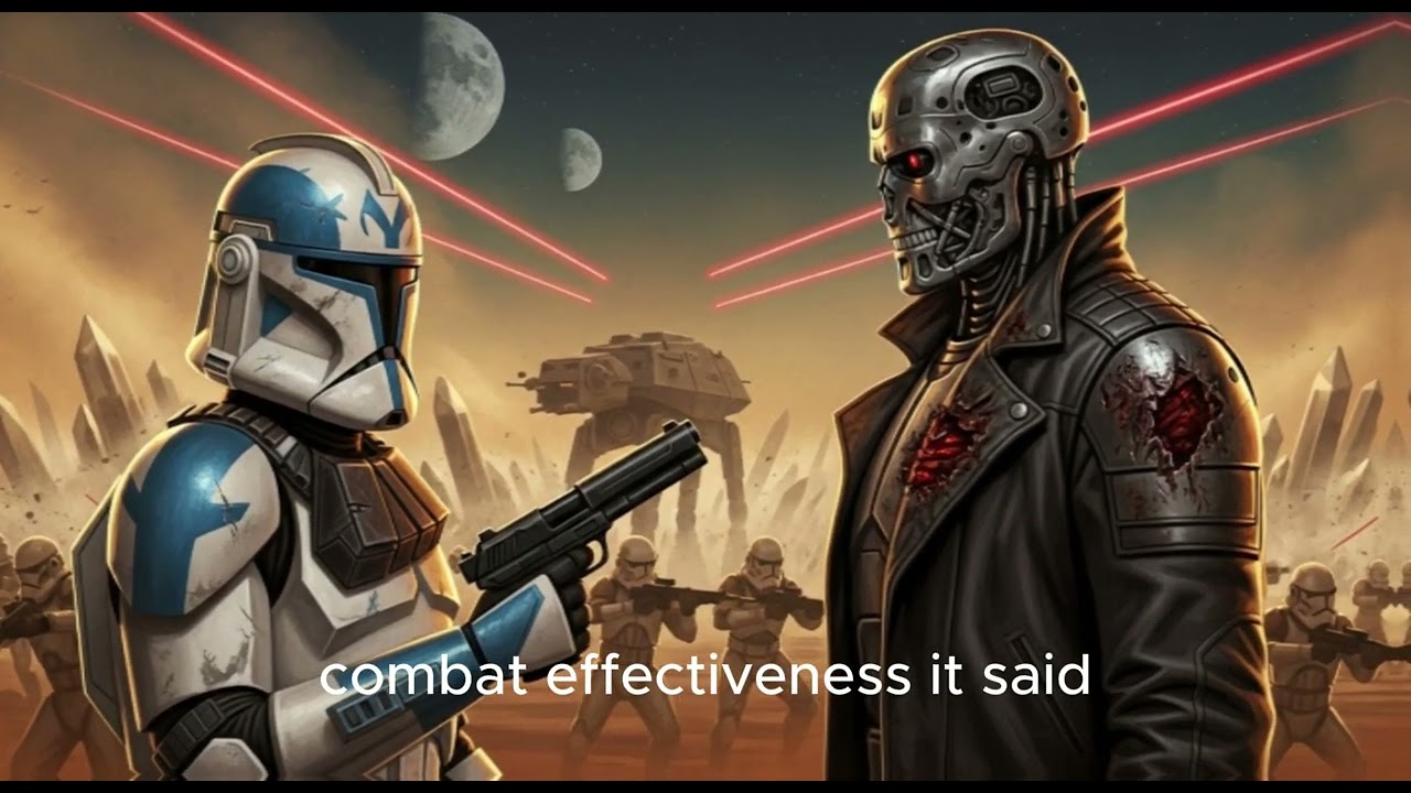 what if terminator enters the star war galaxy during the clone war