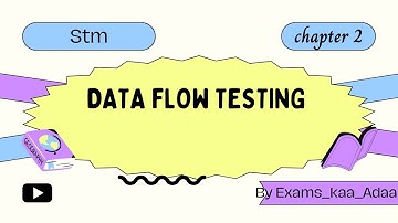 #software testing methodologies #stm #unit-2#topic -12 #data flow testing #cse #jntuhyderabad #jntuh