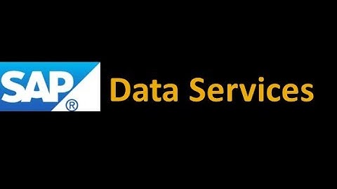 Load Data vào SAP BW thông qua SAP Data Services