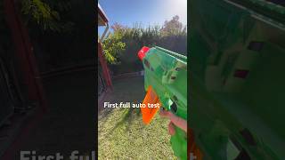 Full auto mod test - Dartzone Pro MK3 #nerf #nerfmod