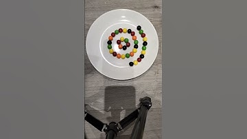 Skittle Diffusion | Concentric Circles | Try Yourself!