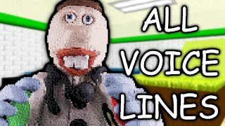 ALL Dr Reflex Voicelines Baldi's Basics Plus 0.4