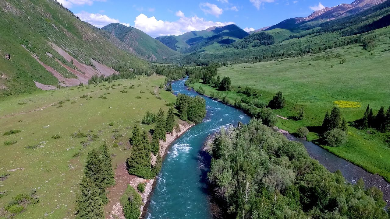 ⁣Природа Казахстана с высоты птичьего полета   Nature of Kazakhstan the most beautiful places